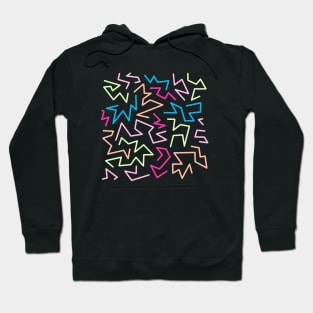 Geometric doodle Hoodie